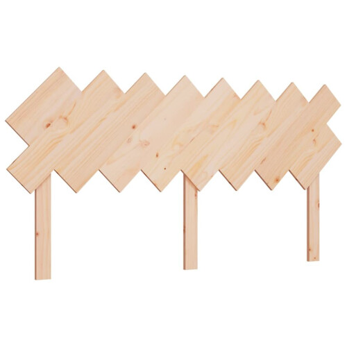 VidaXL (brown, 159.5 x 3 x 80.5 cm) vidaXL Bed Headboard Home Bedroom Decorative Bed Header Panel Solid Wood Pine