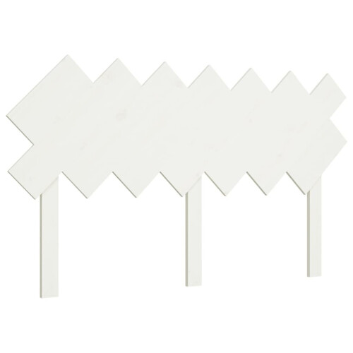 VidaXL (white, 141 x 3 x 80.5 cm) vidaXL Bed Headboard Home Bedroom Decorative Bed Header Panel Solid Wood Pine