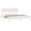 VidaXL (white, 200 x 200 cm) vidaXL Solid Wood Bed Frame Home Wooden Bed Base Bedstead Multi Colours/Sizes 3