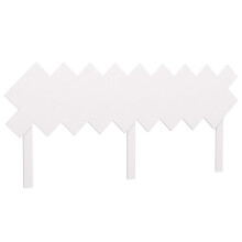 (white, 178 x 3 x 80.5 cm) vidaXL Bed Headboard Home Bedroom Decorative Bed Header Panel Solid Wood Pine
