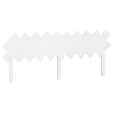 (white, 196 x 3 x 80.5 cm) vidaXL Bed Headboard Home Bedroom Decorative Bed Header Panel Solid Wood Pine