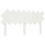 VidaXL (white, 159.5 x 3 x 80.5 cm) vidaXL Bed Headboard Home Bedroom Decorative Bed Header Panel Solid Wood Pine 1