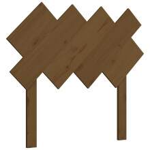 (honey brown, 92 x 3 x 81 cm) vidaXL Bed Headboard Home Bedroom Decorative Bed Header Panel Solid Wood Pine