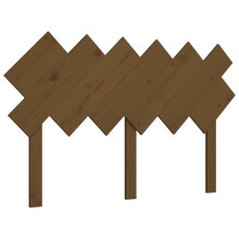 (honey brown, 132 x 3 x 81 cm) vidaXL Bed Headboard Home Bedroom Decorative Bed Header Panel Solid Wood Pine