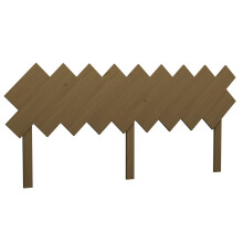 (honey brown, 178 x 3 x 80.5 cm) vidaXL Bed Headboard Home Bedroom Decorative Bed Header Panel Solid Wood Pine