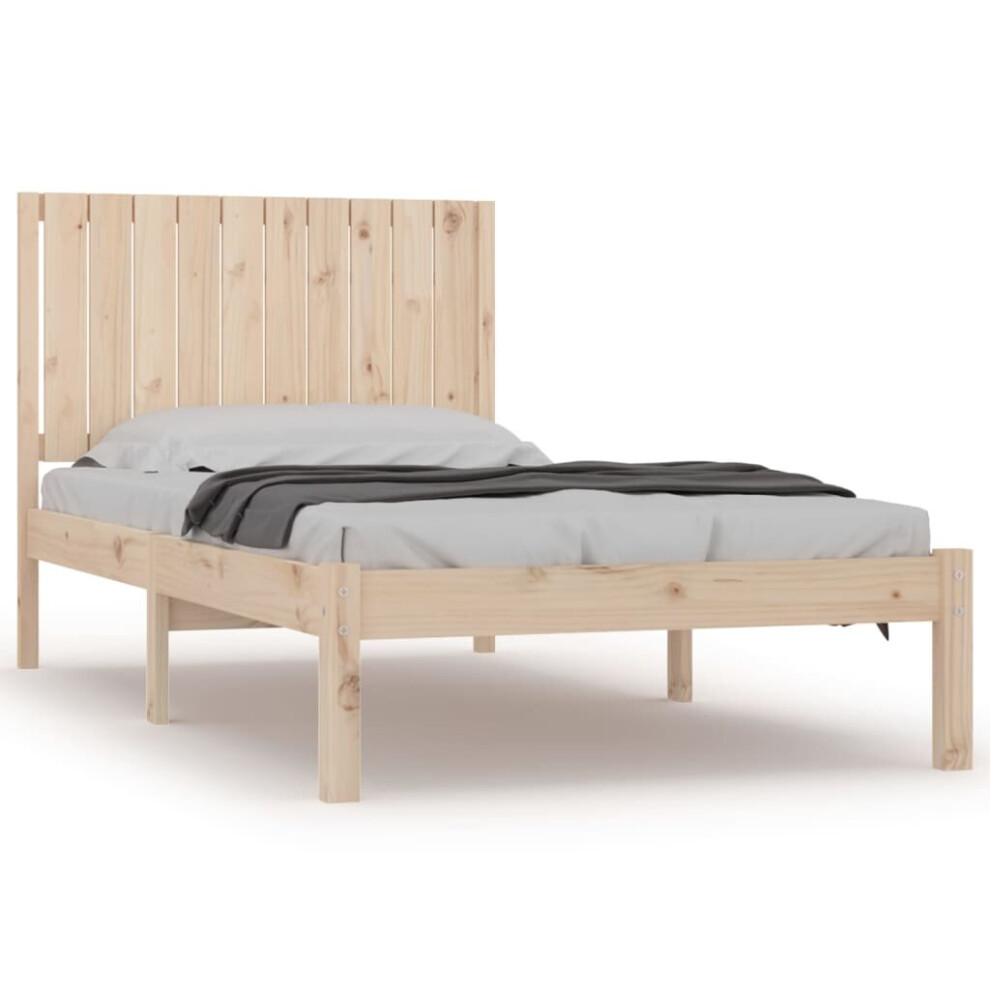 (brown, 100 x 200 cm) vidaXL Solid Wood Pine Bed Frame Wooden Bedstead Bed Base Multi Colours/Sizes