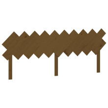 (honey brown, 196 x 3 x 80.5 cm) vidaXL Bed Headboard Home Bedroom Decorative Bed Header Panel Solid Wood Pine