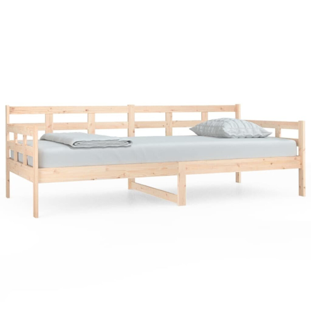 Vidaxl (Brown, 90 X 200 Cm) Solid Wood Pine Day Bed Indoor Bedroom Furniture Multi Colours/Sizes