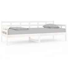 (white, 80 x 200 cm) vidaXL Solid Wood Pine Day Bed Indoor Bedroom Furniture Multi Colours/Sizes
