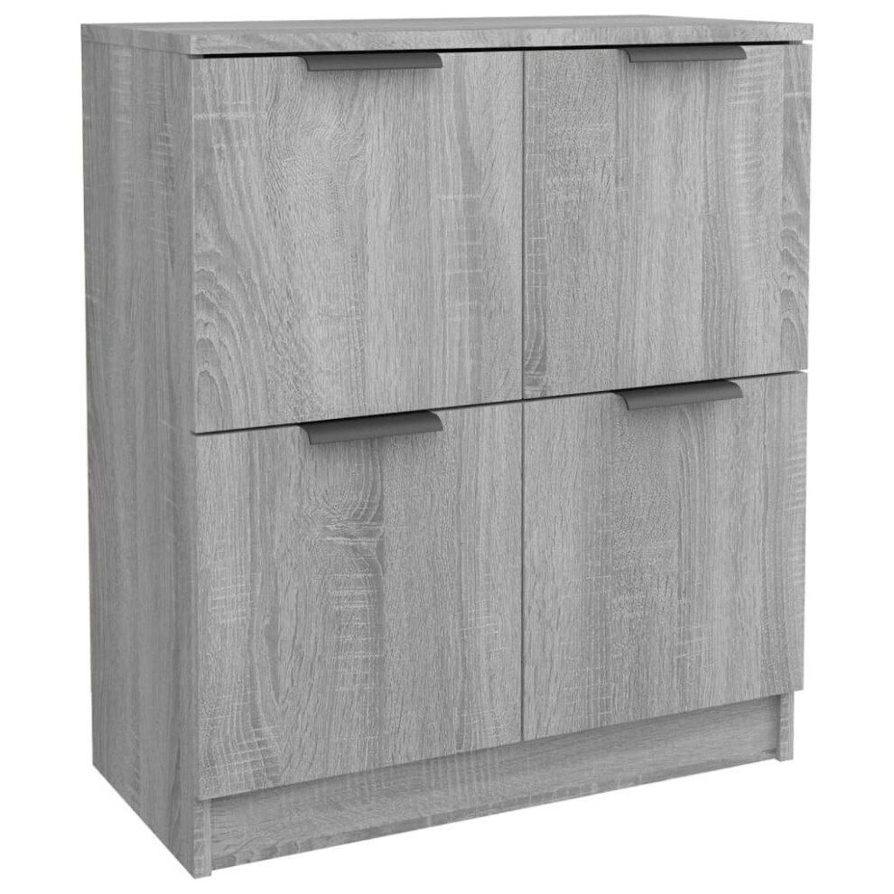 VIDAXL Sideboard - Engineered Wood - Grey - 60x30x70 cm - Image 2