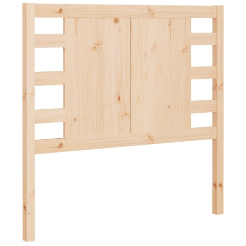 VidaXL (brown, 96 x 4 x 100 cm) vidaXL Headboard Bedroom Bed Headboard Decorative Bed Header Solid Wood Pine