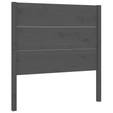 (grey, 96 x 4 x 100 cm) vidaXL Headboard Bedroom Bed Headboard Decorative Bed Header Solid Wood Pine