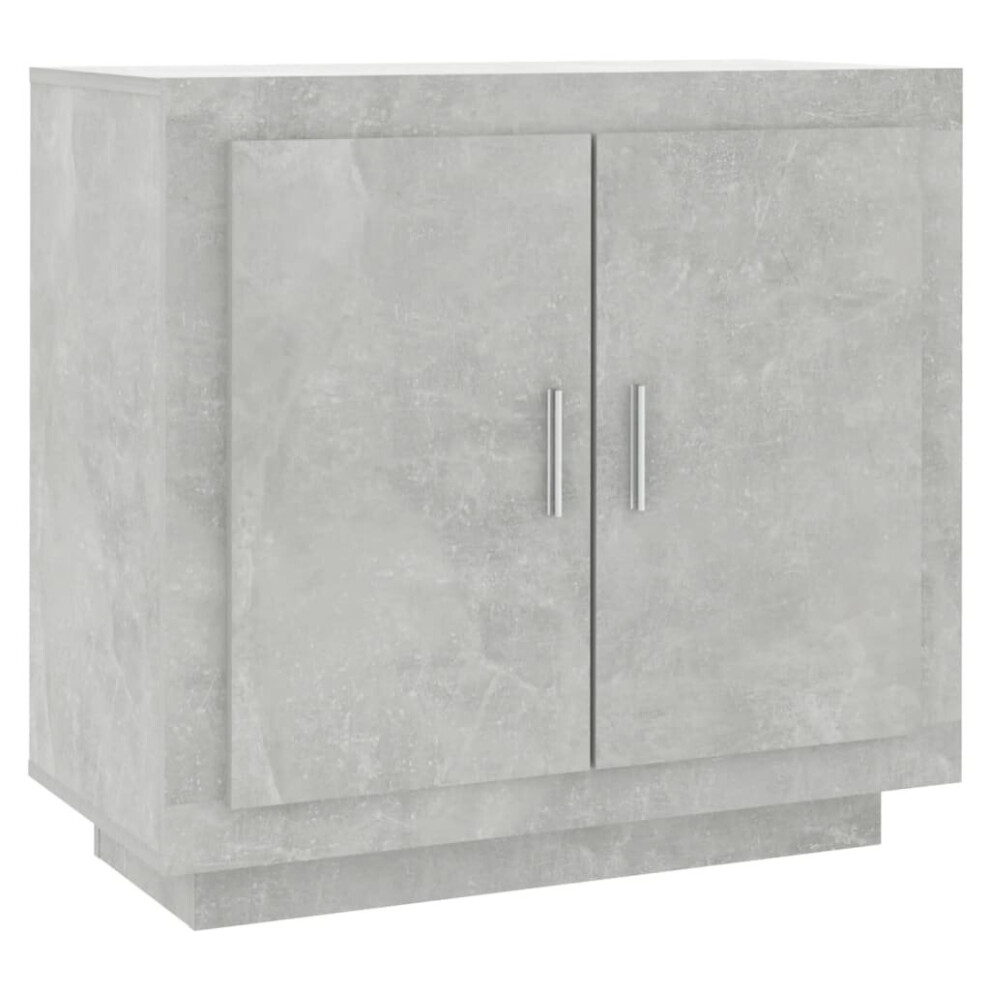 (concrete grey) vidaXL Sideboard Engineered Wood Storage Side Cabinet Furniture Multi Colours