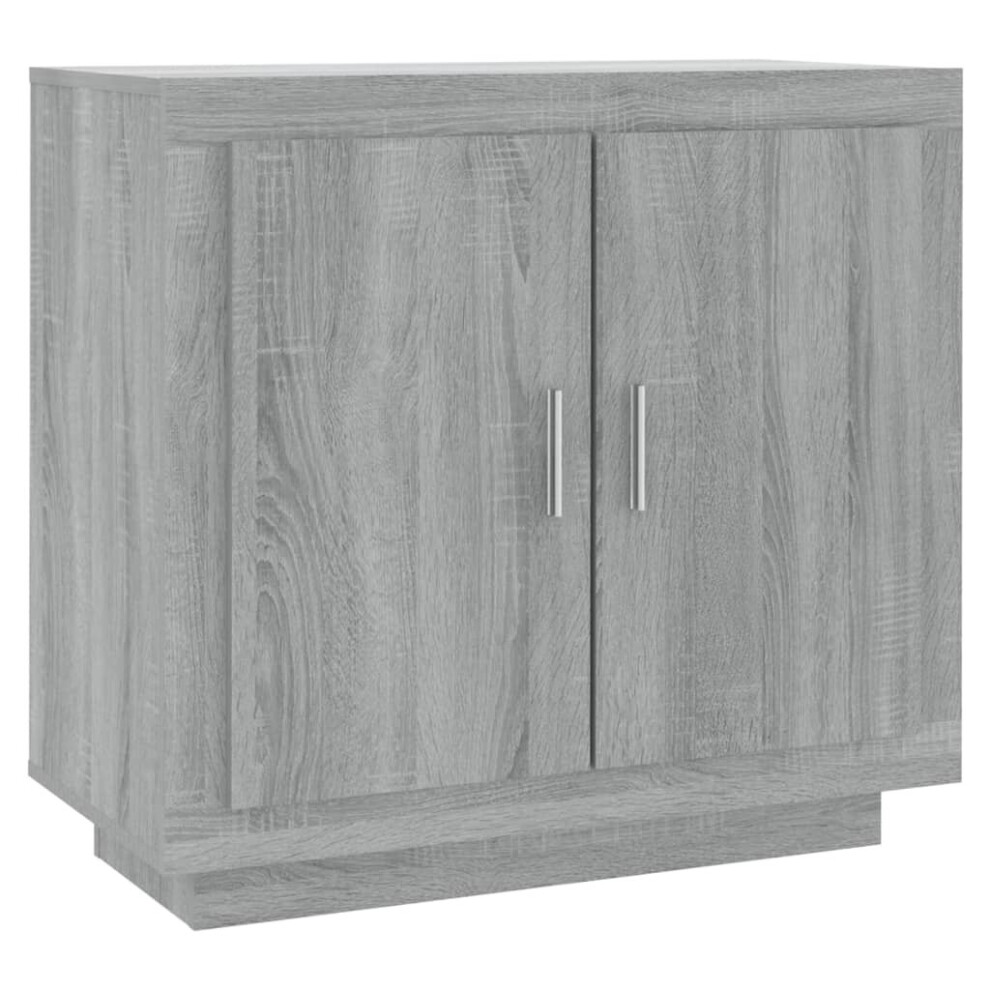 (grey sonoma) vidaXL Sideboard Engineered Wood Storage Side Cabinet Furniture Multi Colours