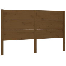 (honey brown, 126 x 4 x 100 cm) vidaXL Headboard Bedroom Bed Headboard Decorative Bed Header Solid Wood Pine