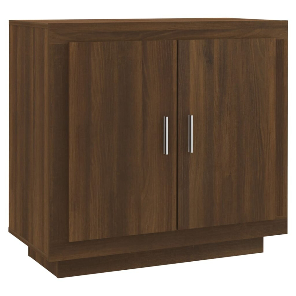 (brown oak) vidaXL Sideboard Engineered Wood Storage Side Cabinet Furniture Multi Colours