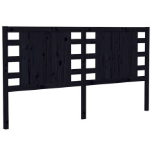 (black, 166 x 4 x 100 cm) vidaXL Headboard Bedroom Bed Headboard Decorative Bed Header Solid Wood Pine