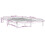 VidaXL (white, 180 x 200 cm) vidaXL Solid Wood Pine Bed Frame Wooden Bedstead Bed Base Multi Colours/Sizes 2