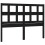 VidaXL (black, 205.5 x 4 x 100 cm) vidaXL Bed Headboard Home Bedroom Decorative Bed Header Panel Solid Wood Pine 1