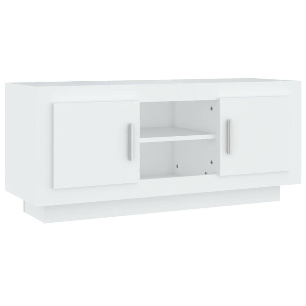 Vidaxl (White) Tv Cabinet Engineered Wood Media Unit Tv Stand Console Multi Colours