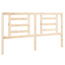 (brown, 166 x 4 x 100 cm) vidaXL Bed Headboard Bedroom Bed Header Decorative Headboard Solid Wood Pine