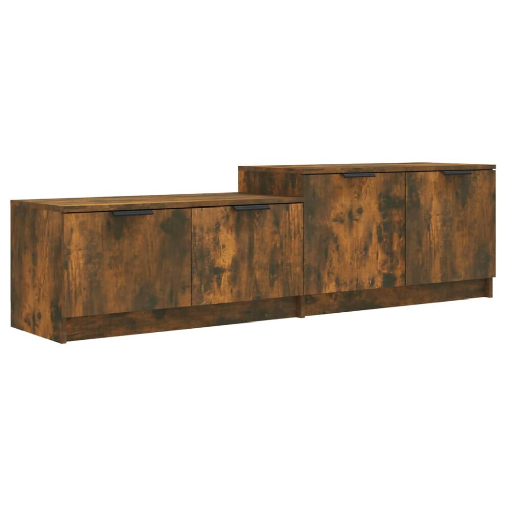 Vidaxl (Smoked Oak) Tv Cabinet Engineered Wood Stereo Side Cabinet Furniture Multi Colours