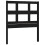 VidaXL (black, 95.5 x 4 x 100 cm) vidaXL Bed Headboard Home Bedroom Decorative Bed Header Panel Solid Wood Pine 1