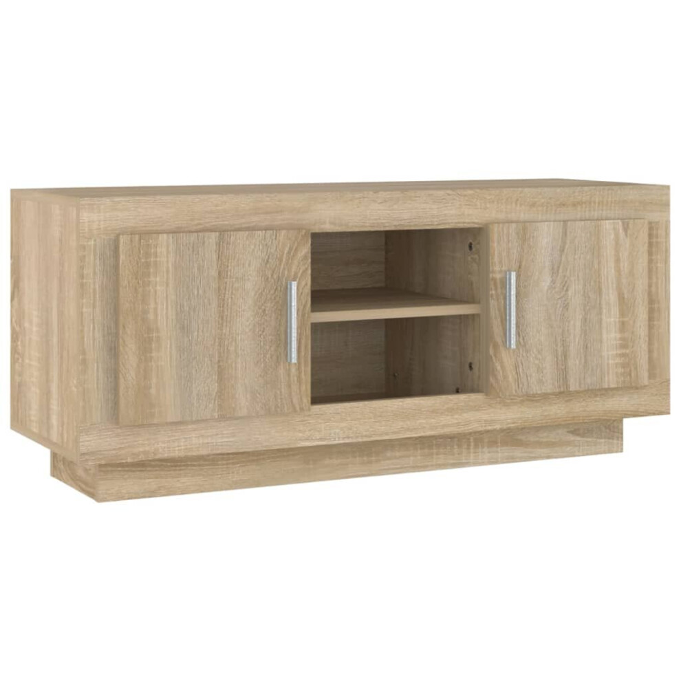 (sonoma oak) vidaXL TV Cabinet Engineered Wood Media Unit TV Stand Console Multi Colours