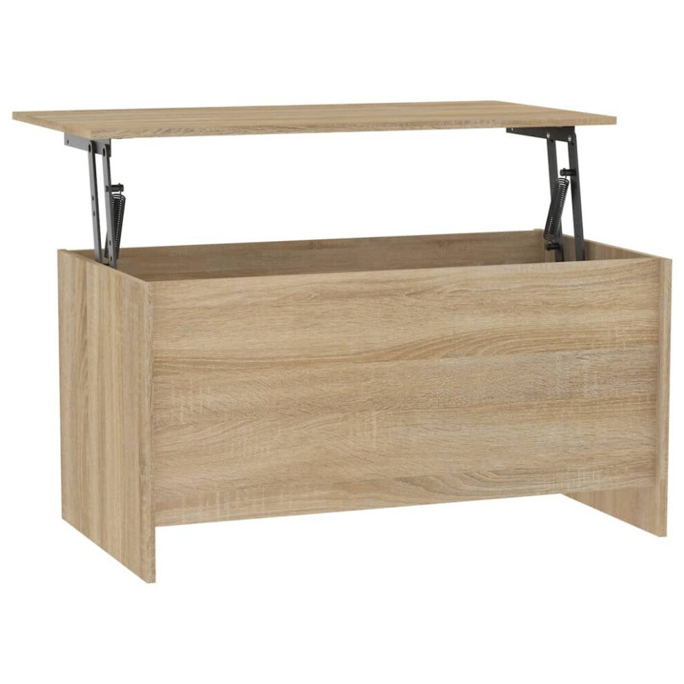 Vidaxl (Sonoma Oak) Coffee Table Engineered Wood Couch Centre Accent Table Multi Colours