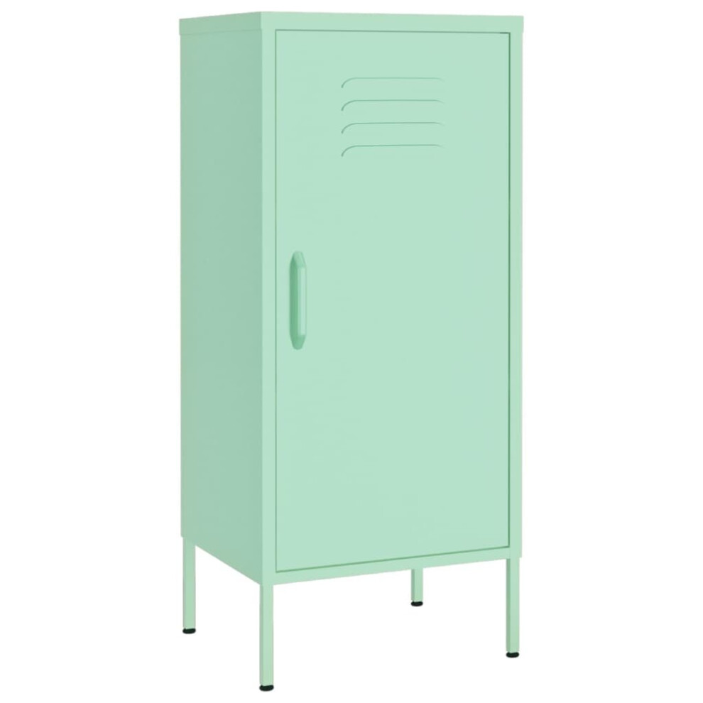 Vidaxl (Mint) Storage Cabinet Steel Sideboard Bookcase Book Cabinet Multi Colours