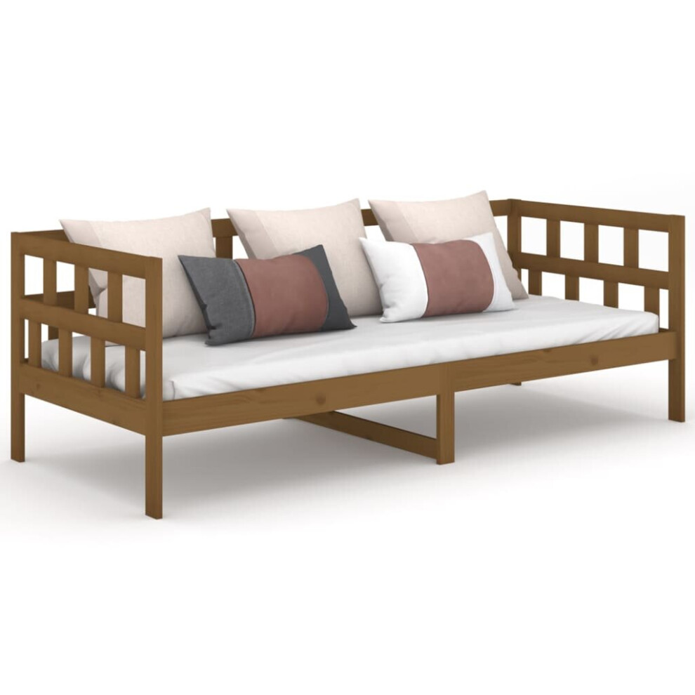 (honey brown, 90 x 200 cm) vidaXL Solid Wood Pine Day Bed Guest Sofa Overnight Bed Multi Colours/Sizes