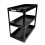 (Black) 3 Tier Workshop Cart Heavy Duty Cart With Wheels 1