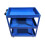 (Blue) 3 Tier Workshop Cart Heavy Duty Cart With Wheels 3