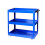 (Blue) 3 Tier Workshop Cart Heavy Duty Cart With Wheels 6