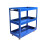 (Blue) 3 Tier Workshop Cart Heavy Duty Cart With Wheels 5