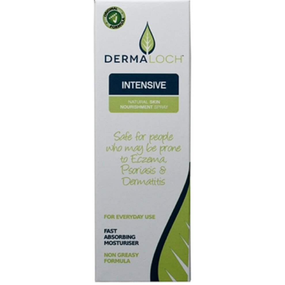 Dermaloch Intensive Natural Skin Moisturiser Spray Suitable for Vegans  - 100ml