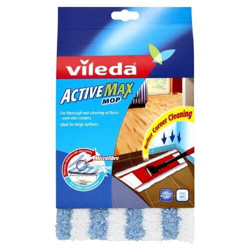 Vileda Vileda Active Max Flat Mop Refill Pad