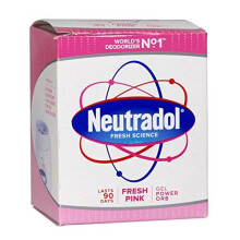 Neutradol Gel Air Fresh 135g Fresh Pink - Odor Control Gel for Home & Office