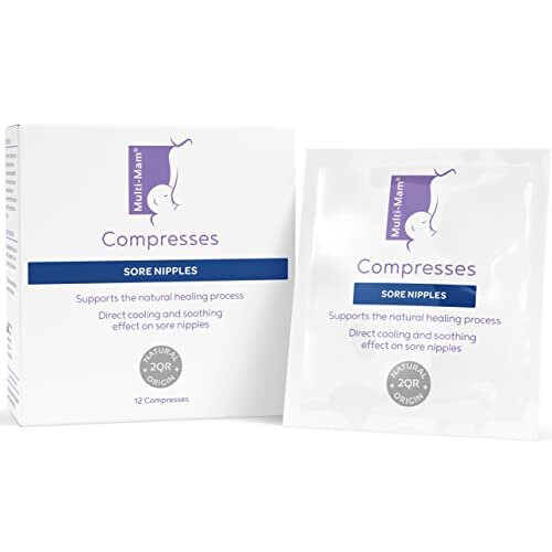 Multi-Mam Compresses for Breastfeeding Mothers â Intensive Care and Treatment of Sore and Irritated Nipples - Instant Cooling and Soothing Gel Pad -