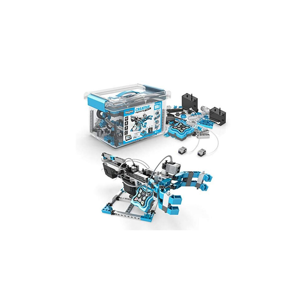 Engino Toys - Creative Engineering Maker Pro Robotised 100 Models Set | Robotics And Stem Activities | For Ages 10+