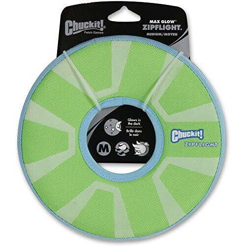 Chuckit! Chuckit! CI Zipflight Max Glow Dog Toy, 21 cm, Medium 2