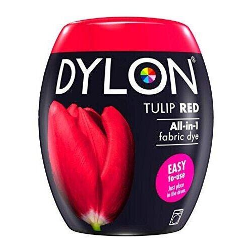 Dylon DYLON machine Dye Pod, Tulip Red, 350 g (1)