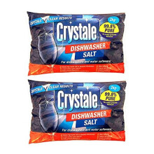 Purity Global 2 x 2kg Dishwasher Salt for Dishwashers and Water Softeners