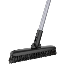 Mr.Siga Brosse a gommage de coulis a longue poignee eproigne du sol de douche pour nettoyer la brosse a broussailles en carreaux avec des poils r