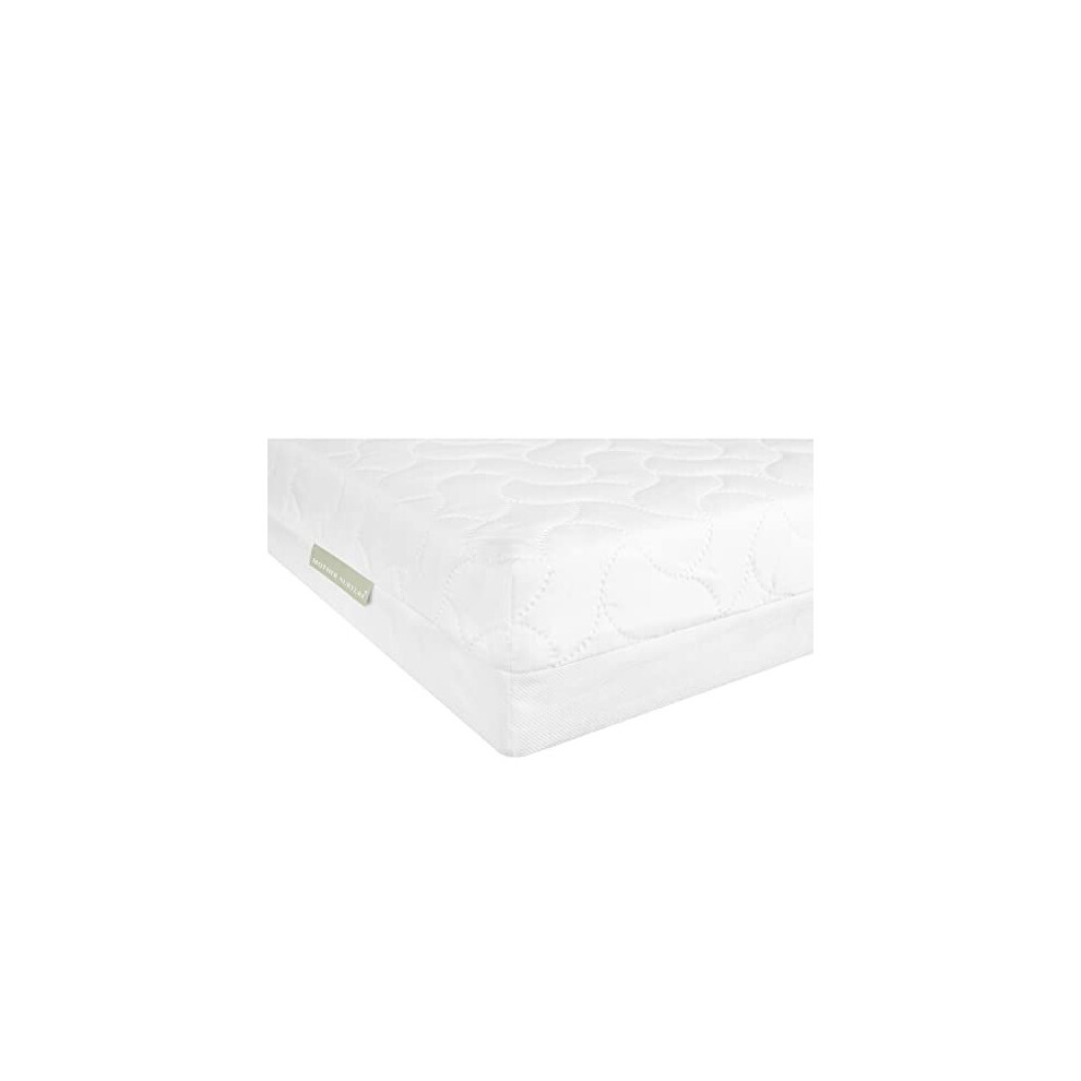 MOTHER NURTURE Premium Fibre Cot Mattress, White, 120 x 60 x 13 cm-image-OPC-P9SCNWF-NEW