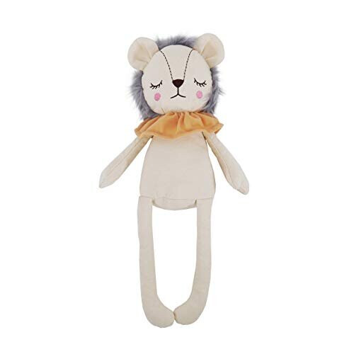Rosewood Mrs Sleepy Lion, Plush Interactive Dog Toy - Cream 1