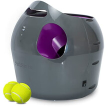 PetSafe Automatic Tennis Ball Launcher â Interactive Dog Ball Thrower â Adjustable Range â Motion Sensor â Indoor & Outdoor Toy â A/C Power