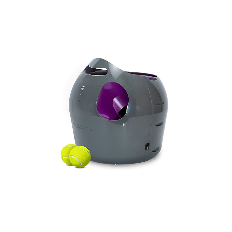 PetSafe Automatic Tennis Ball Launcher Ã¢ Interactive Dog Ball Thrower Ã¢ Adjustable Range Ã¢ Motion Sensor Ã¢ Indoor & Outdoor Toy Ã¢ A/C Power