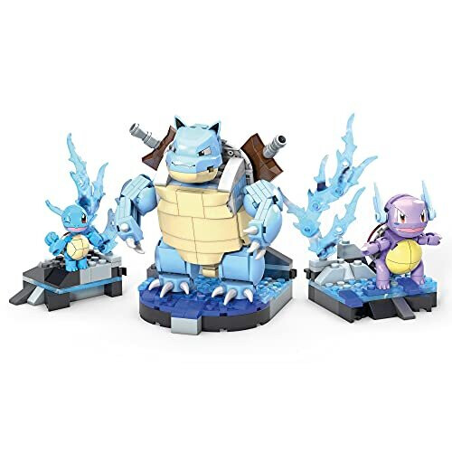 MEGA Mega Construx PokÃmon Squirtle Evolution Set Construction Set, Building Toys for Kids 2