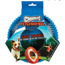 Chuckit! Rugged Fetch Wheel Dog Toy Durable Tough Tossing Toy for Dogs